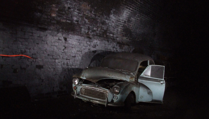Illustration for article titled A Collapsed Old Railway Tunnel Hides These Rare Cars